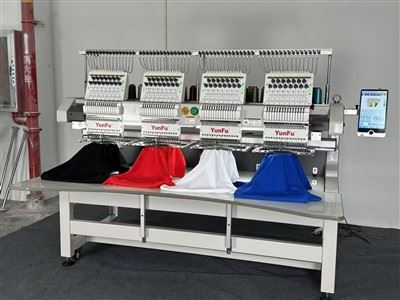 4 Heads 15 Needles Automatic Embroidery Machine